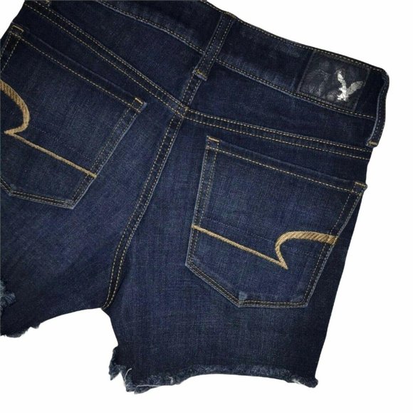 American Eagle Hi-Rise 360 Stretch Shorts 00 - Picture 8 of 8